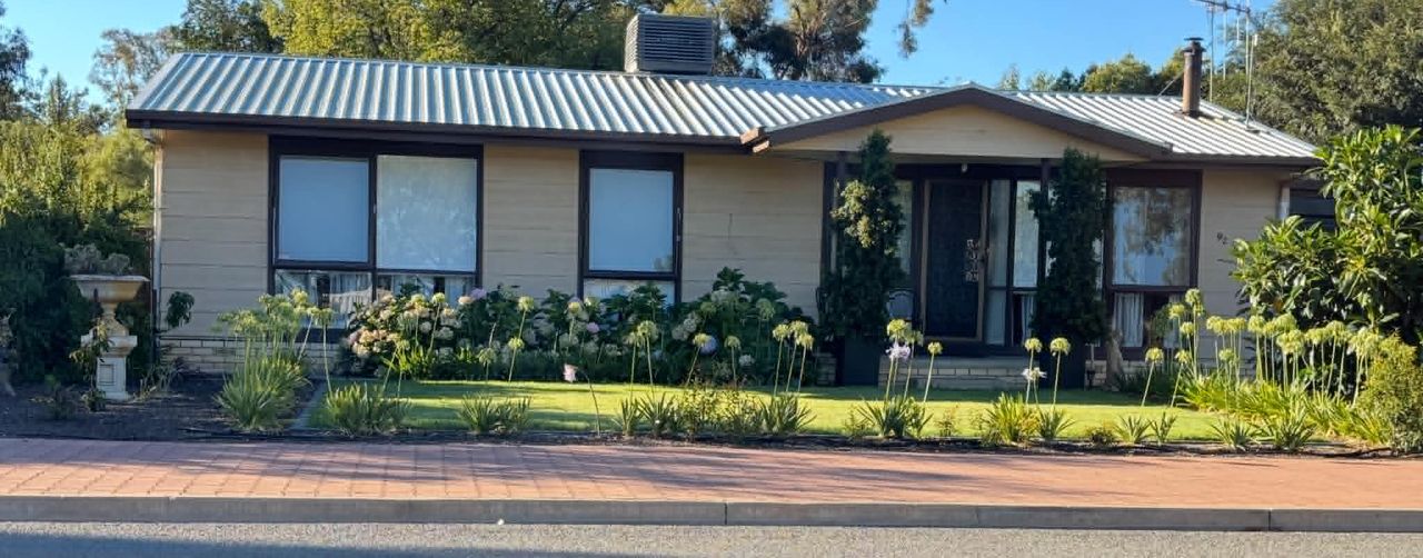 House exterior before repaint